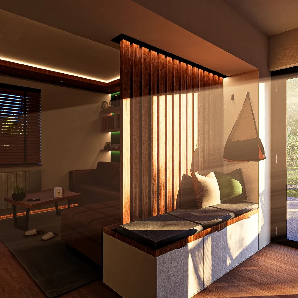 Living room re-design and refurbishment project